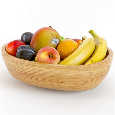 Fruit Bowl 3d Model Cgtrader