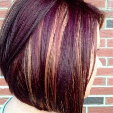 Warm honey blonde highlights will be a great match to burgundy hair with a chestnut undertone. 30 Burgundy Hair Ideas for Blonde, Red and Brunette Hair