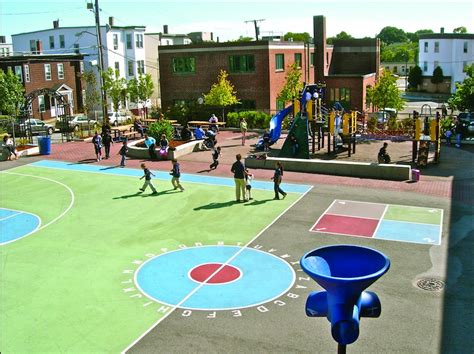 Before And After Bostons Public School Playgrounds Boston Magazine