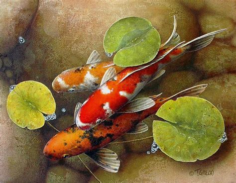Realism Archives • Koi Fish Paintings By Terry Gilecki