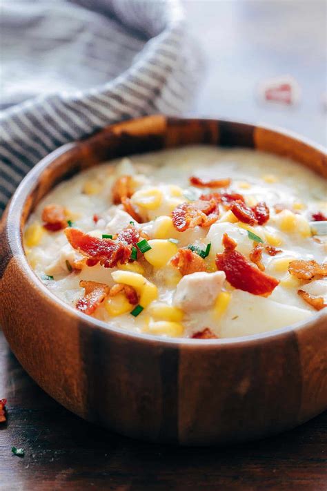 chicken potato bacon soup