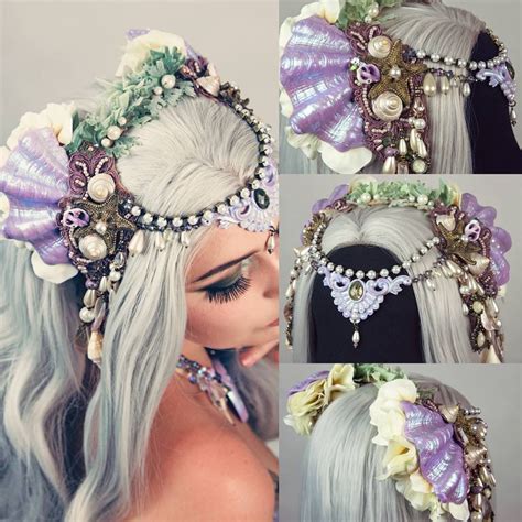 Merbella Studios Mermaid Headpiece Mermaid Hair Accessories