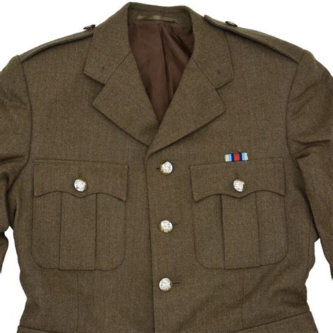 Genuine British Army No 2 Dress Uniform Jacket Tunic All Ranks Khaki