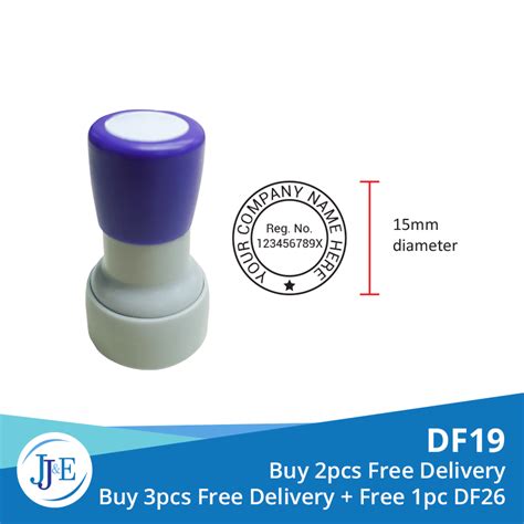 Self Inking Stamp Df19 Jj And E