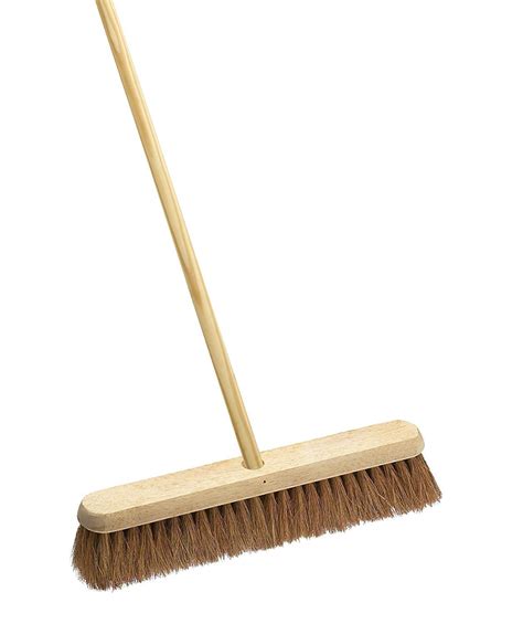 Broom Natural Coco Brush 12 And Handle