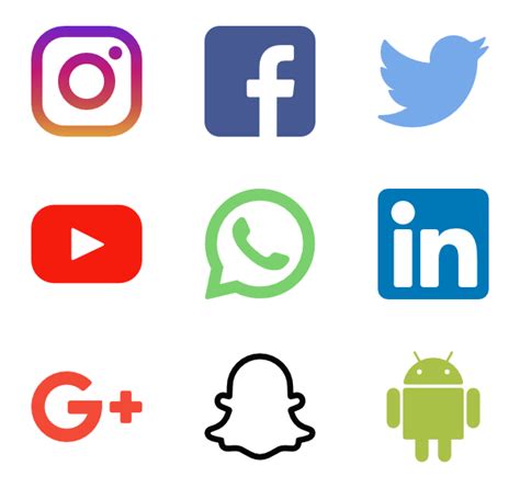 80 social media icons in sketch app resource file. Choose among 55,646 packs of free vector icons | Social ...