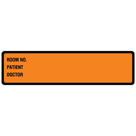 Clp 5 Patient Chart Identification Labels