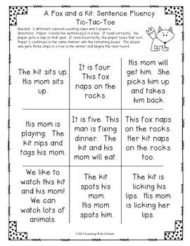 1st grade math is the start of learning math operations, and 1st grade addition worksheets are a great place to start the habit of regular math practice. Reading Street Common Core FIRST GRADE FLUENCY Unit 1: TIC-TAC-TOE