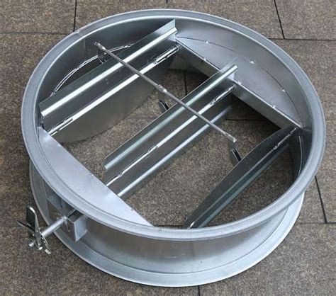 Circular Duct Air Volume Damper With Multi Blade Manufacturer Supplier