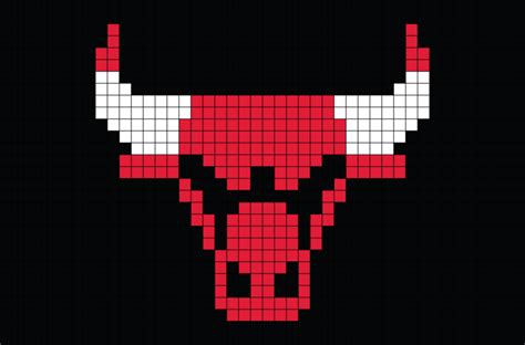 Pixel Art 2 NBA Logo S On Behance