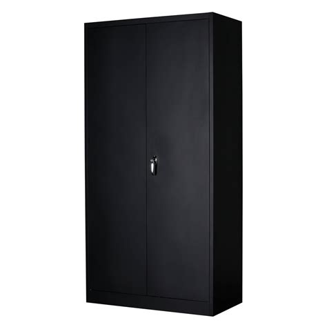 5 Shelf Steel Storage Cabinet Lockable Metal Storage Cabinet Large