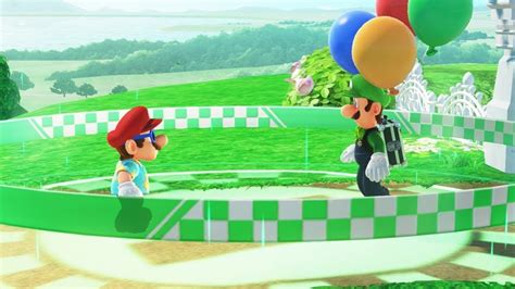 Super Mario Odyssey Mario And Luigi Balloons Games Youtube