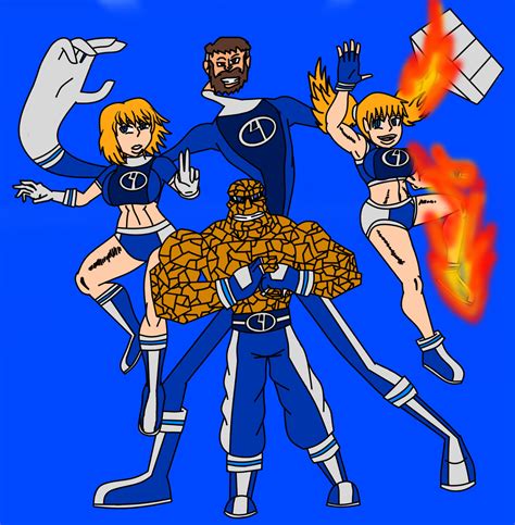 J Reverse Fantastic Four Redesign By The Jmp On Deviantart