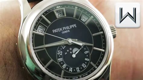 Patek Philippe Annual Calendar Moonphase 5205g 013 Luxury Watch Review