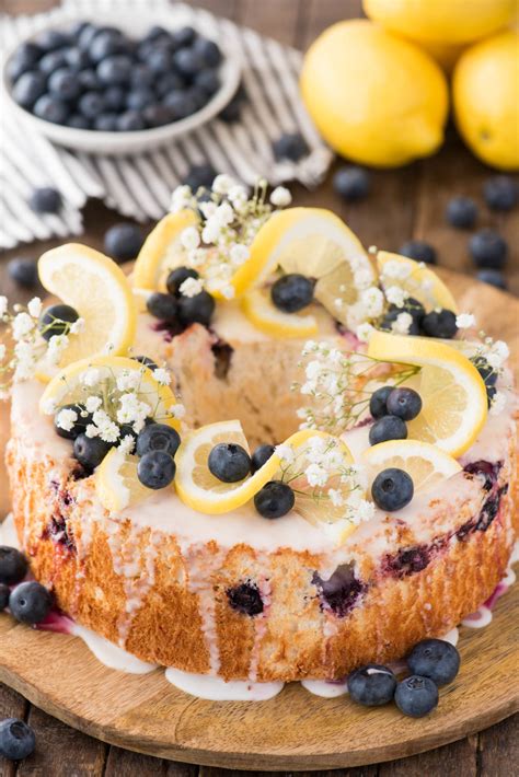 Try these heavenly homemade angel food cake recipes. Lemon Blueberry Angel Food Cake