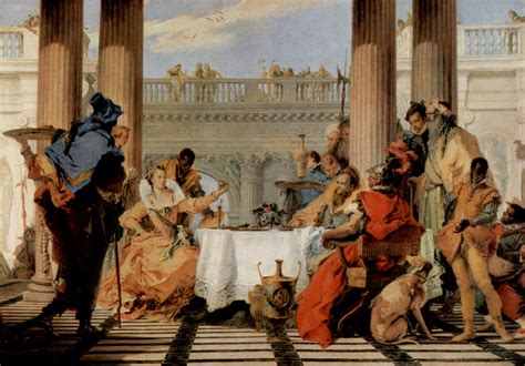The Banquet Of Cleopatra Giovanni Battista Tiepolo