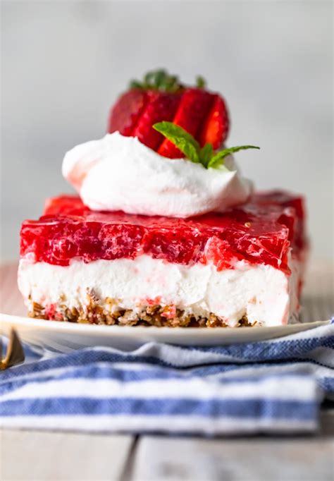Here you'll find a list of breakfast, appetizers, entree and of course desserts for the special day. Strawberry Pretzel Salad (Sugar Free!) - Cravings Happen