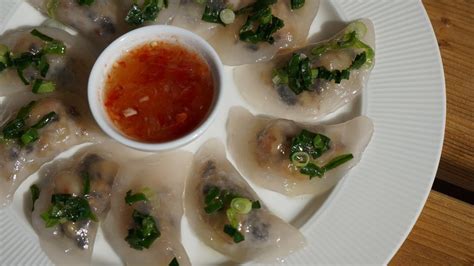 Vietnamese Clear Shrimp And Pork Dumplings Banh Bot Loc Morgane
