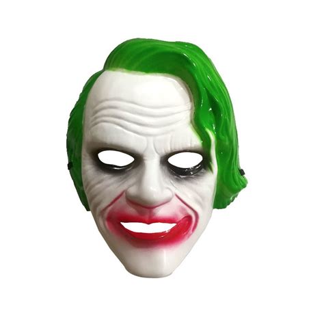 Joker Mask Topeng Cosplay Batman Halloween Clown Mask Keras Shopee