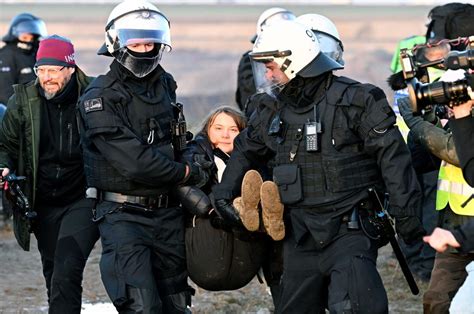 Fact Check Greta Thunberg S Detention At Protest In Germany Was Not Staged She Wasn T Arrested