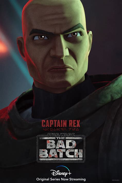 Star Wars The Bad Batch Captain Rex Character Poster Released Whats On Disney Plus