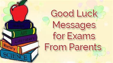 You can reach every aim you want. Good Luck Messages for Exams From Parents