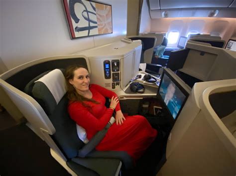 Cathay Pacific Airlines Business Class Seat Review Elcho Table