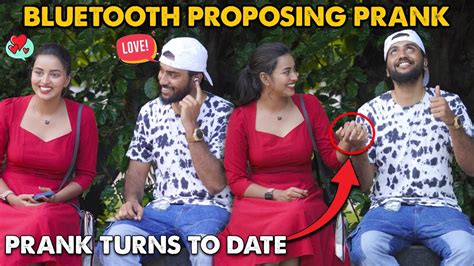 Bluetooth Proposing Prank On Cute Girl Kovai Kusumbu Kovai