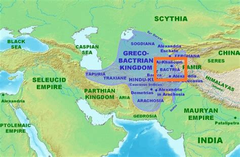 Ancient Scythian Map