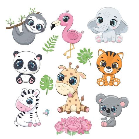 Original paintings by our zoo residents proceeds from each painting directly support the artist's area at the abq biopark. Cute Zoo Animals Clipart PNG, EPS, Australian Animals ...