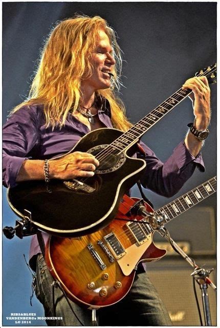 Adrian Vandenberg Dutch Guitarist Who Led His Own Band Before Joining