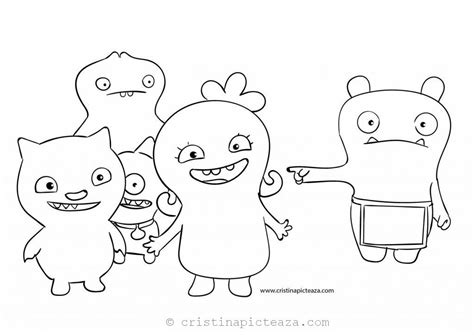 Printable funny ugly dolls for kids coloring page. Ugly Dolls Coloring pages - Download Uglydolls for coloring