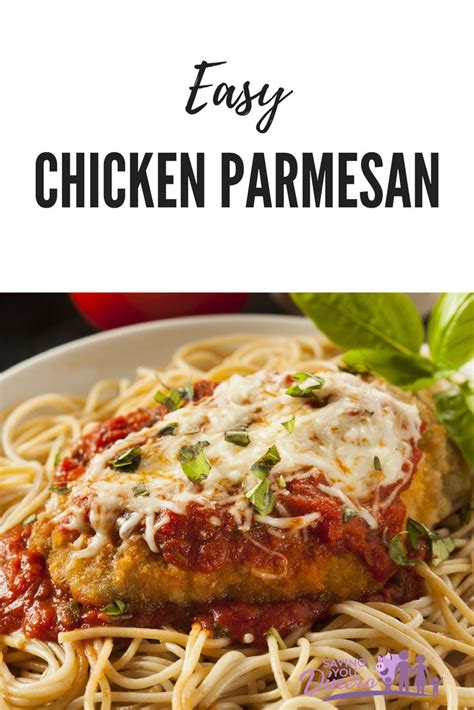 How to make baked chicken parmesan. Easy Chicken Parmesan - Impress your dinner guests.