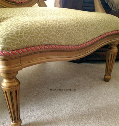 Patterned upholstery chair fabric products found: How to Reupholster a French Armchair