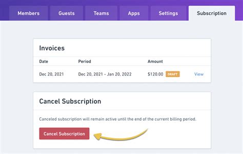 How to cancel your subscription - Whimsical Help Center