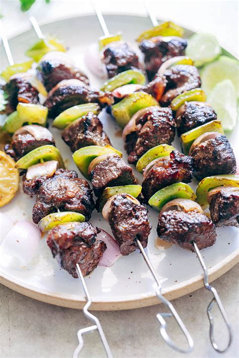 Kabobs allergen identification system protects your customers from serious health risks. Balsamic Rosemary Beef Kabobs - Easy Peasy Meals