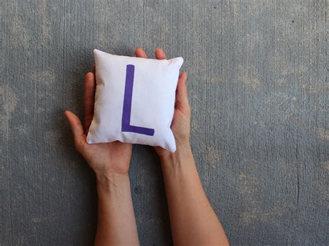 Diy Mini Alphabet Pillows