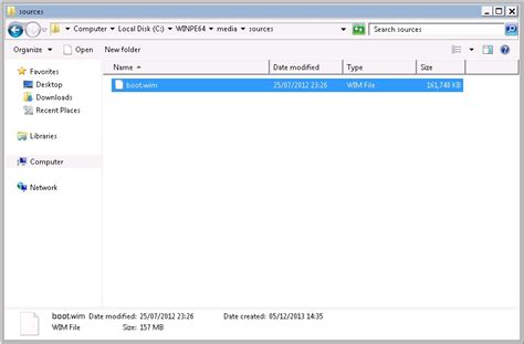 Creating A Bootwim File For Sccm 2012 Sp1 And R2 Using Windows Adk