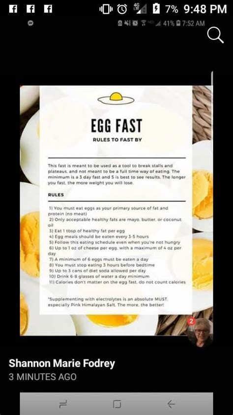 Pin By Sherry Farrand On A Keto Tips Egg Fast Rules Egg Fast Food