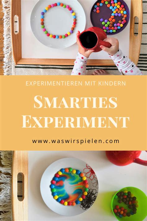 Experimentieren Mit Kinder Smarties Experiment Experimentieren Mit