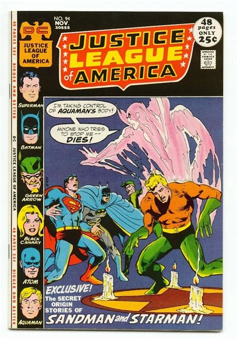 Legion Of Superheroes Homage To Justice League Of America Issue 94