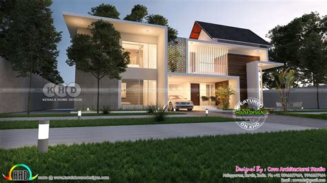 2800 Square Feet Unique Ultra Modern Home Kerala Home Design And
