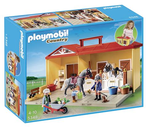 Playmobil Take Along Horse Farm Playset Toys And Games