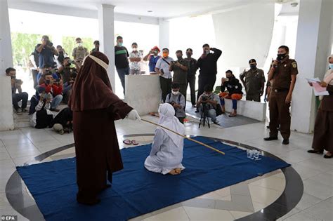 Four Couples Are Caned In Indonesia For Having Sex Outside Marriage