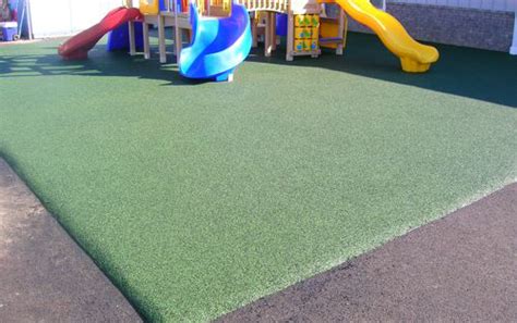 Install A Poured Rubber Playground Floor For A Safe Low Maintenance Play Area