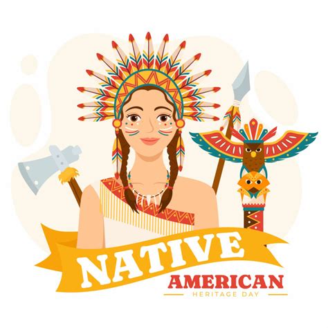12 Native American Heritage Month Day Illustration Masterbundles