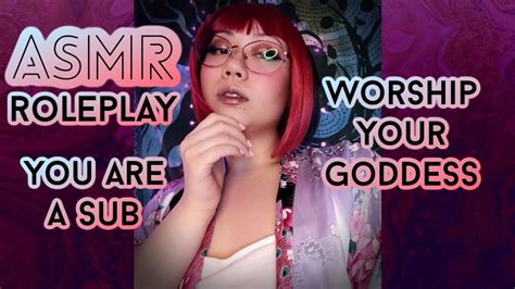 ASMR Femdom Roleplay Worship Your Goddess For Subs Sensual
