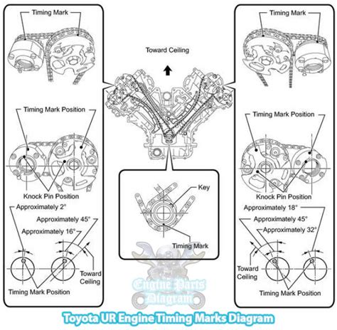Toyota camry 2010 2 5l replace water pump and alternator. 2008 Toyota Sequoia Timing Mark Diagram (5.7L 3UR-FE Engine)