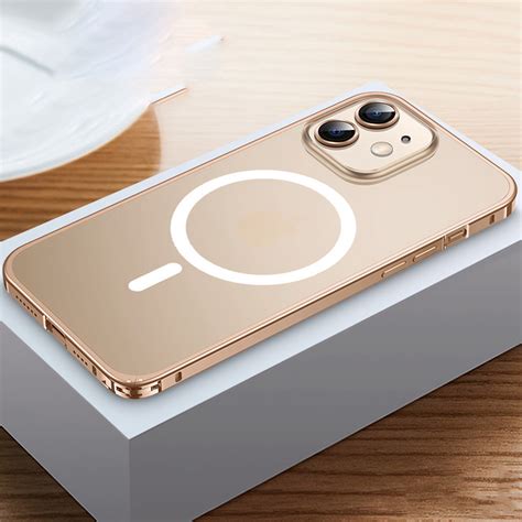 Dteck Case For Iphone 12luxury Aluminum Alloy Case Compatible With