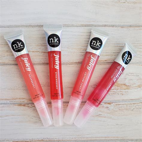 4 Pack Of Nk Juicy Shimmer Lip Gloss Bundle Cotton Candy Etsy